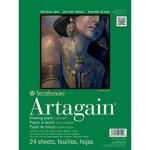 Strathmore 400 Series Artagain Pad (445) 6" x 9"  - (24 sheets, 60lb) Tape Bound, Black