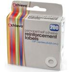 Reinforcement Labels 1/4"diameter Dispenser box 200/cnt