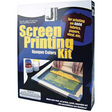 Jacquard Screen Printing Kit - Opaque Colors