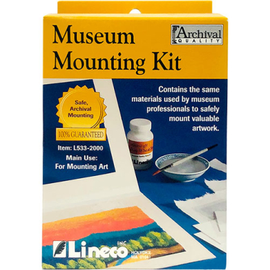 Lineco Museum Mounting Kit - (9 Pieces)