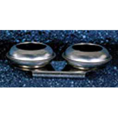 Large Double Palette Pots