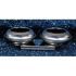 Large Double Palette Pots