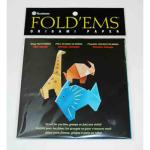 Yasutomo Fold'Ems Origami Paper 5 7/8" - (12 Sheets) Wild Animal Assortment