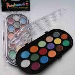Yasutomo Niji Pearl Metallic Watercolor Pan Set 16 ct