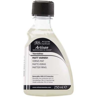 Winsor & Newton Artisan Varnishes - (8.4oz/250ml) Matt Varnish