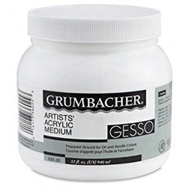 Grumbacher Acrylic Gesso - (32oz/946ml)