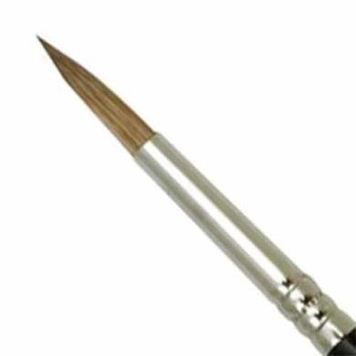 #10 Natural Camel Hair Round Brush