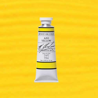 M. Graham & Co. Oil Paint - (1.25oz/37ml) Azo Yellow