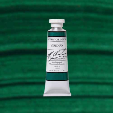 M. Graham & Co. Oil Paint - (1.25oz/37ml) Viridian