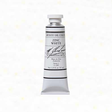 M. Graham & Co. Oil Paint - (1.25oz/37ml) Zinc White