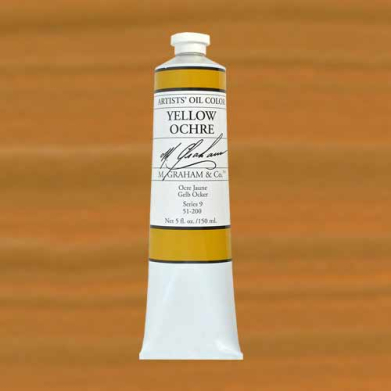 M. Graham & Co. Oil Paint - (5oz/150ml) Yellow Ochre