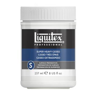 Liquitex Professional Gesso - (8oz/237ml) White Super Heavy Gesso