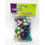 Creativity Street Assorted Color Jingle Bells 15mm (72 count)