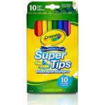 Crayola Washable Super Tips Markers - (10 Pack) Assorted Colors