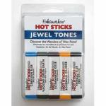 Enkaustikos Hot Sticks Encaustic Wax Paint Set - (5 Pack) Jewel Tones