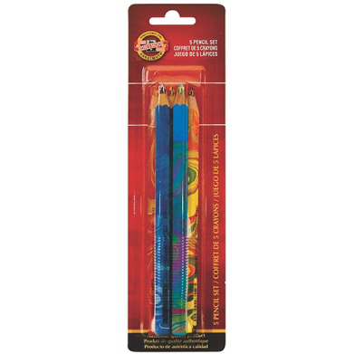 Koh-I-Noor Magic FX Multi-Colored Pencil Set - (5 Pack)