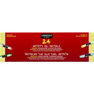 Sargent Artists' Oil Pastels - (24 Pack) Large