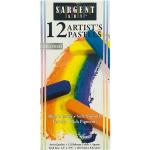 Sargent Square Chalk Pastels - (12 Pack) Assorted Colors