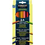 Sargent Triangle Colored Pencils - (24 Pack)