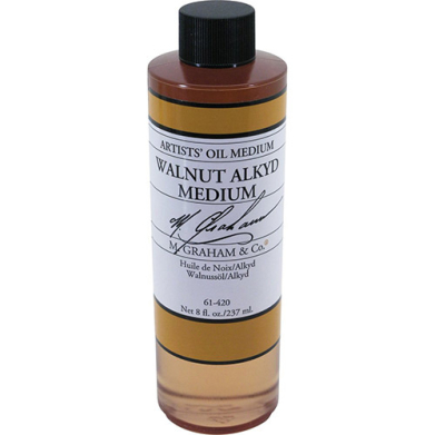Walnut Alkyd Oil Painting Medium 8oz