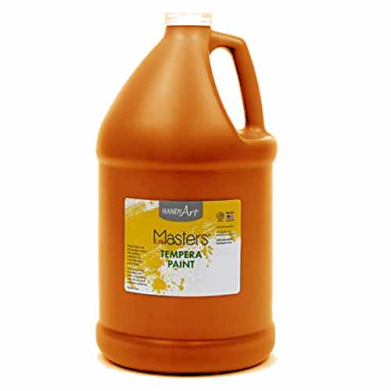 Handy Art Little Masters Tempera Paint - (1 Gallon) Orange