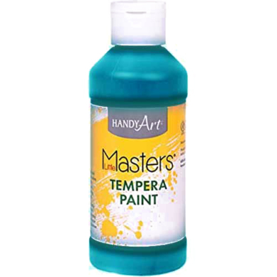 Handy Art Little Masters Tempera Paint - (8oz/237ml) Turquoise