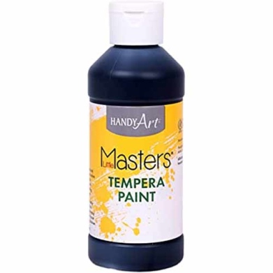 Handy Art Little Masters Tempera Paint - (8oz/237ml) Black