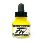 Daler Rowney FW Acrylic Artists Ink - (1oz bottle)- Process Yellow 675