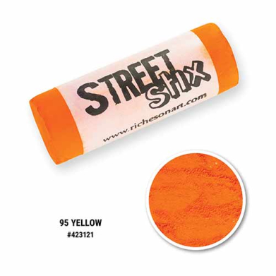 Yellow #95  Street Stix Pavement Pastel