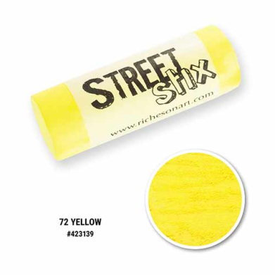 Yellow #72  Street Stix Pavement Pastel