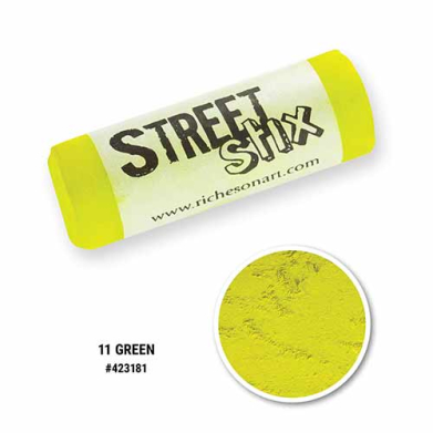 Green #11 Street Stix Pavement Pastel