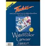 Fredrix Watercolor Canvas Pad 12" x 16" - (10 Sheets)