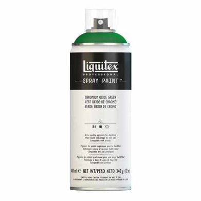 Liquitex Professional Spray Paint - (13.53oz/400ml) Chromium Oxide Green