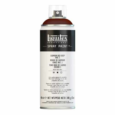 Liquitex Professional Spray Paint - (13.53oz/400ml) Cadmium Red Deep Hue 3