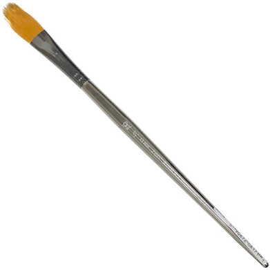 Royal Langnickel Zen Brush for All Media  Short Handle, Filbert Comb 1/2"