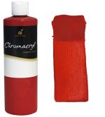 Chromacryl Acrylic Paint - (16.9oz/473ml) Warm Red