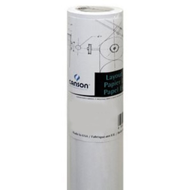 Canson Layout Bond Paper Roll 18" x 25yds 16lb - CN100510840