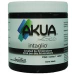 Speedball Akua Intaglio Printmaking Ink - (8oz/237ml) Bone Black