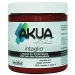 Speedball Akua Intaglio Printmaking Ink - (8oz/237ml) Crimson Red
