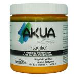 Speedball Akua Intaglio Printmaking Ink - (8oz/237ml) Dairylide Yellow