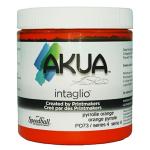 Speedball Akua Intaglio Printmaking Ink - (8oz/237ml) Pyrrolle Orange