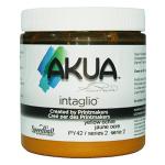 Speedball Akua Intaglio Printmaking Ink - (8oz/237ml) Yellow Ochre