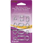 Sculpey Premo Mini Metal Cutters - (12 Pieces) Shapes