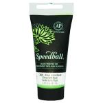 Speedball Block Printing Ink - (1.25oz/37ml) Fluorescent Lime Green