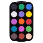 Richeson Small Tempera Cake Set - (15 Colors) Basic Colors