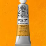 Winsor & Newton Griffin Alkyd Oil Paint - (1.25oz/37ml) Cadmium Yellow Deep Hue