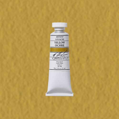 M. Graham & Co. Gouache Paint  (0.5oz/15ml) Yellow Ochre