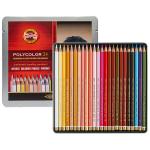 Koh-I-Noor Polycolor Colored Pencil Tin Set - (24 Pack)