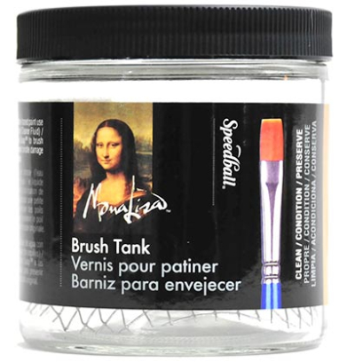 Speedball Mona Lisa Brush Tank