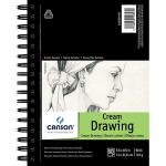 Canson Artist Series Cream Drawing Pad 5.5" x 8.5" - (60 Sheets, 90lb)